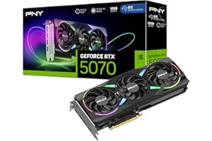 PNY Carte Graphique GeForce RTX™ 5070 12GB ARGB OC Triple Fan DLSS 4