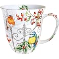 Ambiente Kitten Cats Teetasse – Ca. 0,4 L, Feines Bone China, Mit Katzen-Motiv