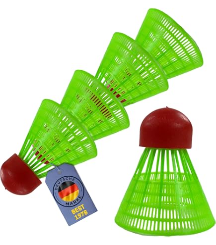 6 Winddichte Federbälle Aus Nylon – Farbenfroh & Langlebig – Ideal Für Badminton Outdoor & Indoor – Perfekt Für Training, Freizeit & Schule