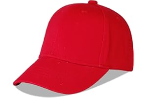 LANGZHEN Cotone All'aperto Bambino Ragazze Ragazzi Plain Baseball cap Bambino Infante Strutturato Cappello Regolabile per Bambini Cappello da Sole
