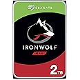 Seagate IronWolf 2 TB NAS Internal Hard Drive HDD – 3.5 Inch SATA 6 GB/s 5900 RPM 64 MB Cache for RAID Network Attached Stora