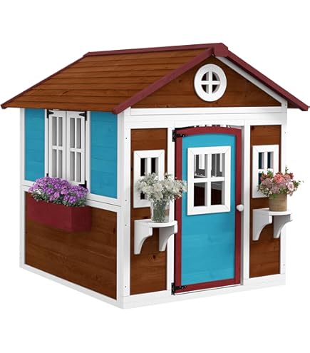 Casita Infantil Exterior Casa De Juegos Smoby Friends House EVO
