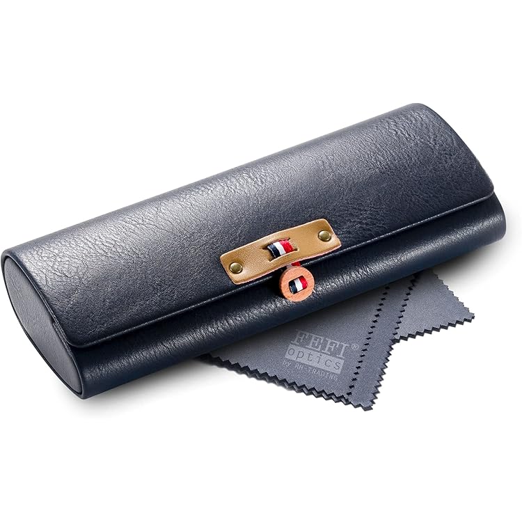 3-tlg Brillenetui Set Silber - Hartschalen Etuis Mit Reinigungstuch