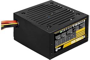 Aerocool VX Plus 550, Fuente de Alimentación Gaming para Pc, 1, Negro