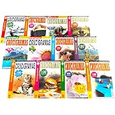 Pack of 4 Crossword Books for Adults and Older 354 Assorted Hobbies in Spanish Assorted Models