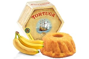 Tortuga Rum Cake Banana Flavour 454 g, Moist Caribbean Style Dessert, Rich Banana Taste, Rum Glazed Soft Cake, Perfect for Gifting, Celebrations, Parties & Festive Occasions
