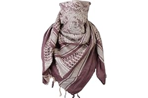 DEAGLE Shemagh scarf men & women tactical 100% cotton military head neck wrap shawl motorcycle hiking paintball face mask 42”x42”