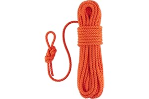 PARAGON MAGNETS Paragon Rope with Loop. 8mm Diameter Heavy Duty Marine Grade Floating Rope. Water and UV Resistant. Flexible, Tough and Lightweight. Magnet Fishing, Sailing, Expedition, Outdoor