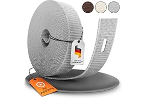 MEISTERBAU - Correa de persiana enrollable de 7 m de 23 mm [fabricada en Alemania] - Cinta para persianas enrollables en puertas y ventanas - Extremadamente resistente a la rotura y resistente a los
