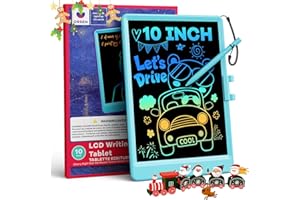 ORSEN Tavoletta Grafica LCD per Bambini 10 Pollici, Lavagna Cancellabile per Stimolare la Creatività, Lavagnetta Magica Regali di Compleanno Per 3 4 5 6 7 8 anni Ragazzi Ragazze (Blu)