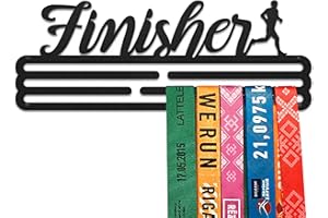 United Medals Finisher Support mural en acier pour médailles de sport