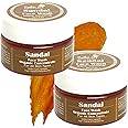 Rustic Art Organic Sandal Face Wash Concentrate | Combination to All Skin Types | Deep Cleansing, Glowing Skin | Women & Men | 50 Gm (Pack Of 2)