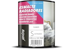 JOVIRA PINTURAS Peinture Radiateurs Décore et protège tous les types de radiateurs à eau et de tuyaux de chauffage (750 millilitres, Blanc)