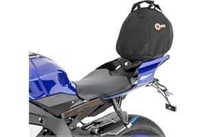 ‎QBAG QBag Heck-/Sitzbank-/Helmtasche 01-15 Liter Stauraum, Robustes Nylon - Tragegriff und Doppel-D Riemen