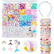 Collana Bimba Unicorno Molly And Rose – Perline Rosa Con Ciondolo, Bigiotteria Moda Regno Unito