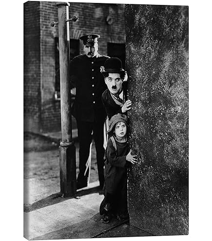 Affiche - Cinéma - Charlie Chaplin - "Les Temps Modernes" - 24x30cm