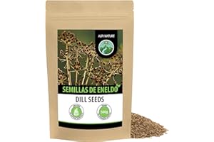 Alpi Nature Eneldo Semillas 500g, Semillas de Eneldo Enteras para Cocinar, Hornear y Preparar Té