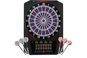 KOTO DARTS KOTO – Diana Electrónica Royal 580, 6 Dardos Soft, 36 Juegos, Más de 580 Variantes, para 1-8 Jugadores