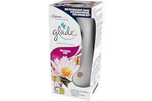 Glade (Brise) Automatic Spray, zapach do pomieszczeń, uchwyt z 1 uzupełnieniem, Relaxing Zen, 2 sztuki w opakowaniu (2 x 269 ml)