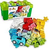 LEGO DUPLO Classic Creation Piece Box 10913-18 Months and Above Creative Toy Making Set for Kids (65 Pieces)