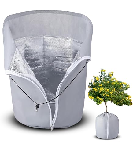 Protezione per vasi invernali, piante in vaso, sacchetto protettivo per piante, protezione invernale, protezione termica per piante, piante, antigelo, per alberi da frutto invernali, piante in vaso
