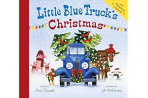 Little Blue Truck's Christmas: A Christmas Holiday Book for Kids