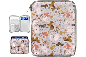 Dadanism Etui na tablet 9-11", kompatybilne z iPad 10,2 2021-2019, iPad Pro M2 11 2022-2018, iPad Air 5/4 10,9 2022/2020, iPad 10. Gen 10, 9, 2022, Galaxy Tab S9/S8/A8/S6 Lite, Szczęśliwy Psy