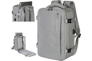 Gluckstar Sac à Dos Voyage Cabine Avion 40X20X25 Pour Ryanair/Vueling/Wizz, Bagages Cabine Sac de Voyage 20L Sac Valise Avion, Sac à Dos Ordinateur Portable Backpack Excursions Courtes Sac Weekend