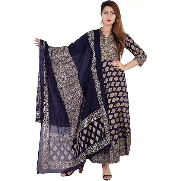 Kurtis-tuniek voor dames, blauwe geborduurde a-lijntop voor dames, korte Kurti-jurk, zomerkleding, plus size top dames, Indiase jurk - België