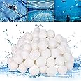 ConBlom Pool Filter Balls, 700g Filter Balls for Sand Filter, Reusable Fiber Ball for Pond/Swimming Pool/Fish Tank Sand Filters (Equals 50lbs Pool Filter Sand)