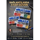 Transformacion 2400 Par&ccedil;a İzoleli Kablo Y&uuml;ks&uuml;ğ&uuml; Seti Fransız Normu Terminal Kutusu &Ccedil;eşitli &Ouml;l&ccedil;&uuml;lerde Elektrik Bağlantı Ucu Se