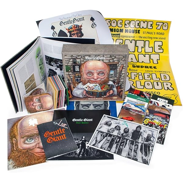 英プログレ Gentle Giant 紙ジャケットボックスセット Gentle Giant - Giant On The Box [DVD]: Amazon.co.uk: Derek Shulman
