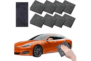 PROBUK 8 Paños Nano para Eliminar Arañazos del Coche,Reparador de Rayaduras,Limpieza Profunda y Protección de la Pintura,Paño Reparador Arañazos Coche,Reparar Rayones de Pintura (Sin Dañar la Carrocería)