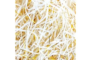dellyy 300g Papier Déchiqueté noir et Or, Papier Dechire pour Colis, Remplissage Boite Cadeau, Diy Papier Déchiqueté pour Cadeau, pour Le Remplissage d'Emballages et La Décoration Diy