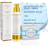Elysian Essence Cilt Beyazlatıcı Krem + Cilt Beyazlatıcı Sabun Seti - Kararma Giderici, Genital B&ouml;lge, Koltuk Altı