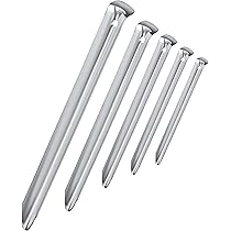 Picchetti Tenda Robusti 50 Picchetti In Acciaio Per Tende - 23 Cm, Per Campeggio E Outdoor Su Terreni Duri Picchetti Campeggio Robusti