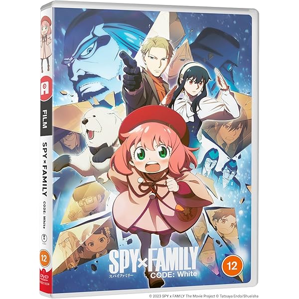 SPY X FAMILY CODE : WHITE - LE FILM - BLU-RAY: Amazon.co.uk: DVD