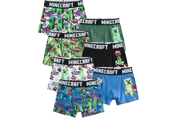 NEXT Yngre pojkar 7-pack Minecraft-kalsonger