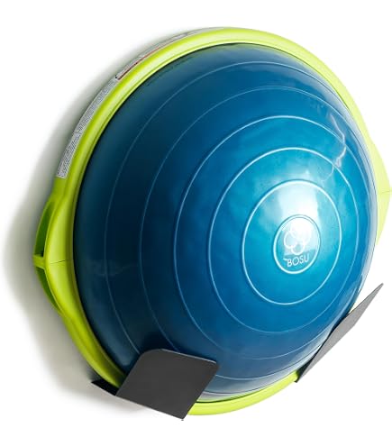 Supporto Per Palla Da Ginnastica, 2 Supporti Da Parete Per Esercizi, Resistenti Fino A 30 Kg, Per Palestra, Studio E Casa, Organizer Salvaspazio