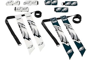Franklin Sports NFL Team Flag Football Sets - Belts + Flags - Kids + Adults - Fits Up to 36" Waist - NFL Licensed