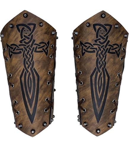 Bracciale Protezione Avambraccio In Pelle Per Tiro Con L'arco - Ambisinistro CAROL ARCHERY