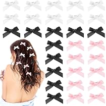 Tüll Haarschleife Für Damen – Große Haarspange Mit Schleife, 20 Cm, Schwarz, Für Party, Hochzeit & Alltag
