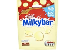 NESTLE MILKYBAR Milkybar White Chocolate Giant Buttons Pouch, 103 g