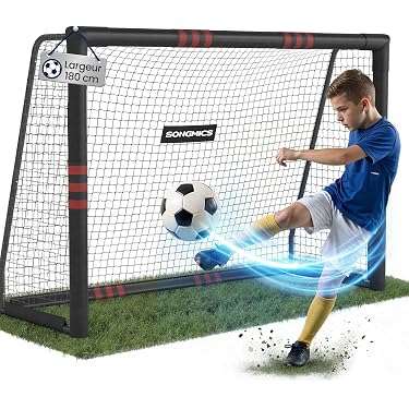 Filet De But De Football Pliable Et Résistant Aux Intempéries – Retour Instantané, Réglable Pour Poteaux, Léger