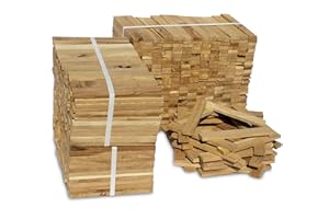 LIONSPORTS Premium Eiche Anmachholz – Besonders sauberes und trockenes Brenn-Holz – Ideales Anfeuerholz für eine kuschelige Raumwärme - Perfektes Zubehör um Brennholz im Kamin zu entfachen