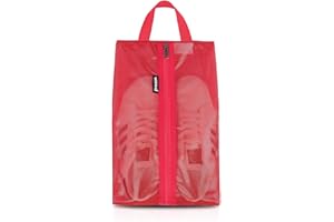 Prezon Borsa per Scarpe da Viaggio, in rete TPU impermeabile, robusta chiusura lampo YKK, resistente allo sporco, organizer per scarpe con cerniera per il viaggio o la conservazione a casa