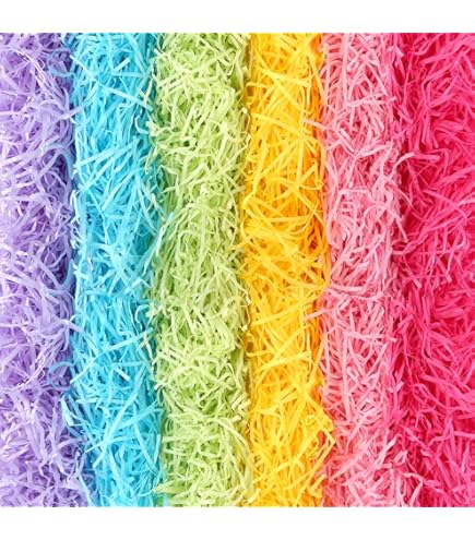 500G Papier Déchiqueté Raffia Paper Filler Doux Frisure Pour Emballage Idéal Papier Remplissage
