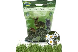 BPS(R) Bps Heno Alfalfa Natural Hierba Fresca Para Mascotas - 2 Modelo Elegir (Heno Alfalfa+Manzanilla 700/800G) Bps-35455