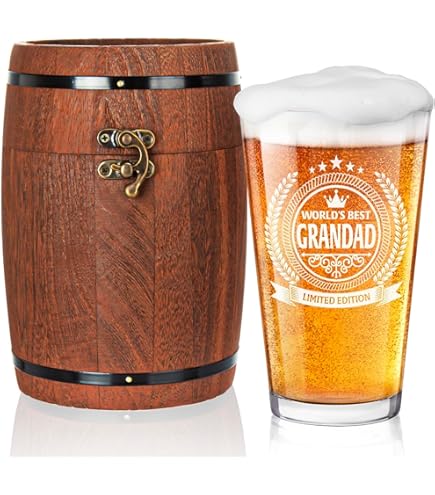 Vaderdag - Voor De Allerliefst Opa PROOST - Bierglas - Vaderdag Cadeaus Graveren Verjaardag Opa Uniek Cadeau Glas Gravering