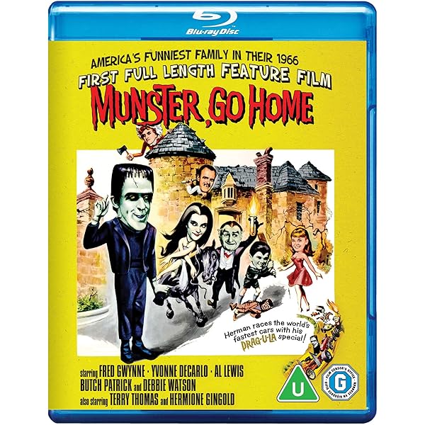 3-Munster Laugh Pack: Munster Go Home / Munsters [DVD] [Import